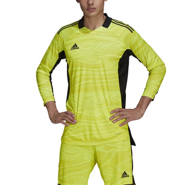adidas Condivo 21 Acid Yellow Goalkeeper Shirt Youths
